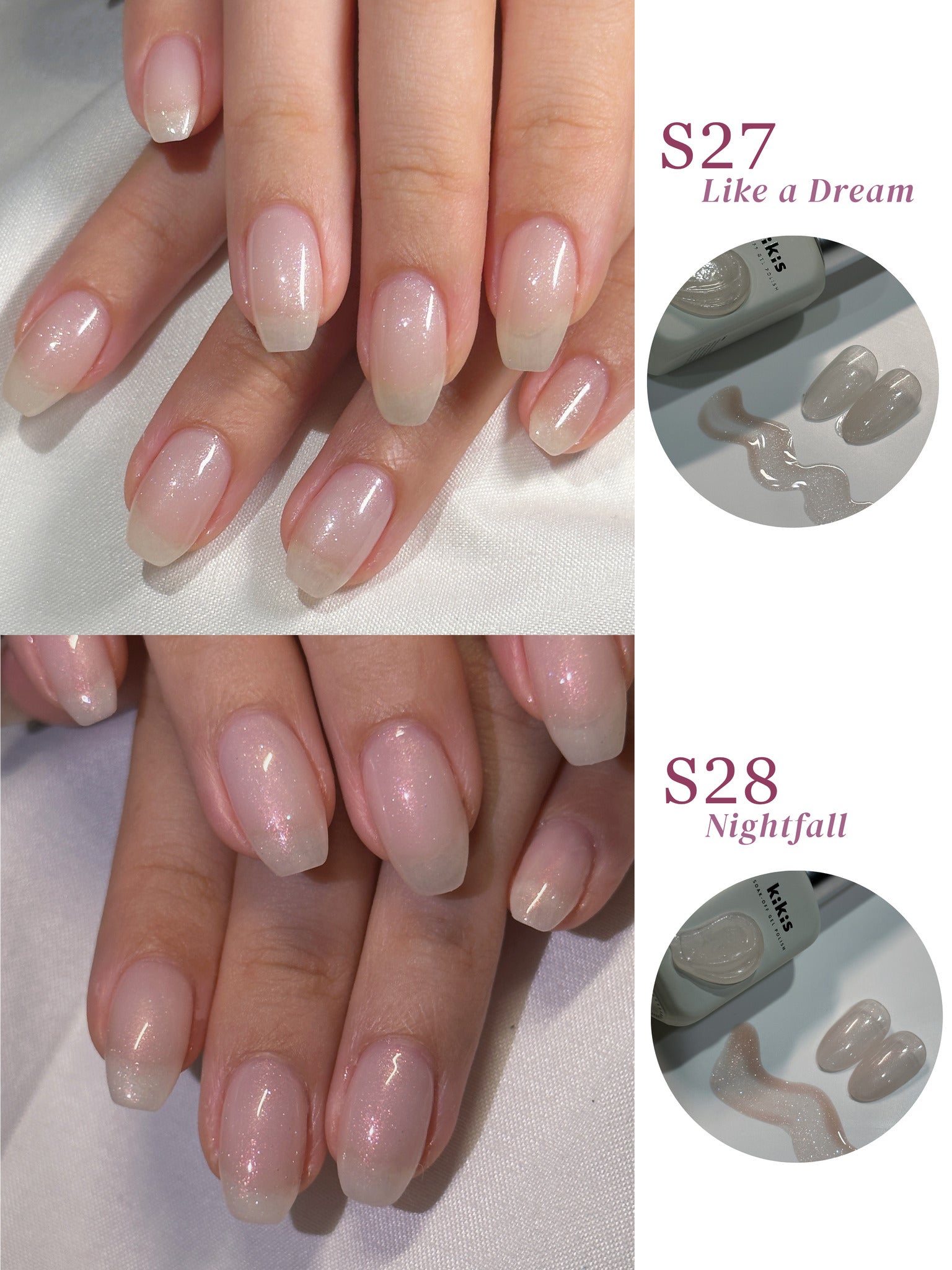 Topclou Nailhaus KIKIS Moon Crystal Glitter Collection (6)