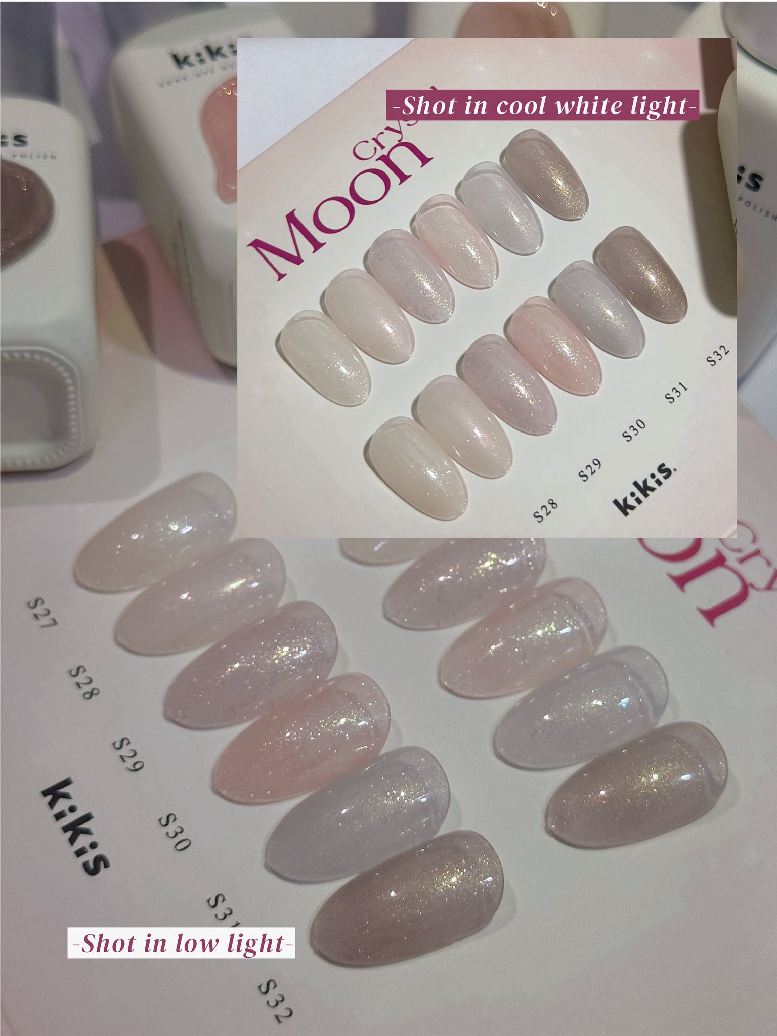 Topclou Nailhaus KIKIS Moon Crystal Glitter Collection (6)