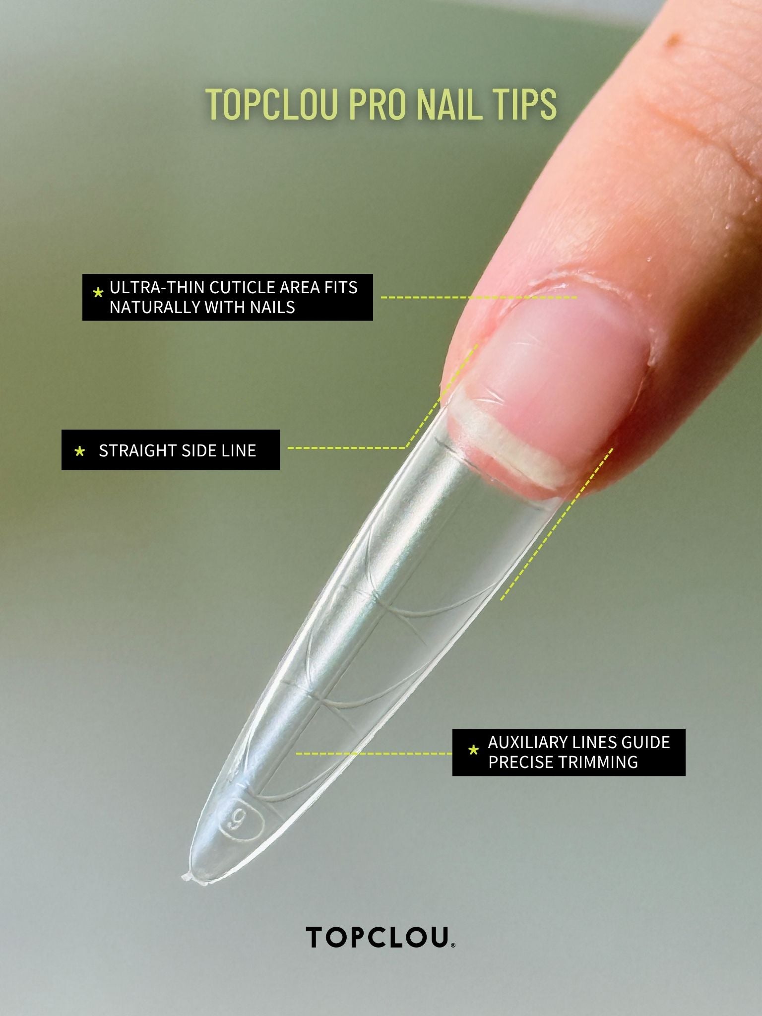 Topclou Nailhaus TOPCLOU Pro Nail Tips