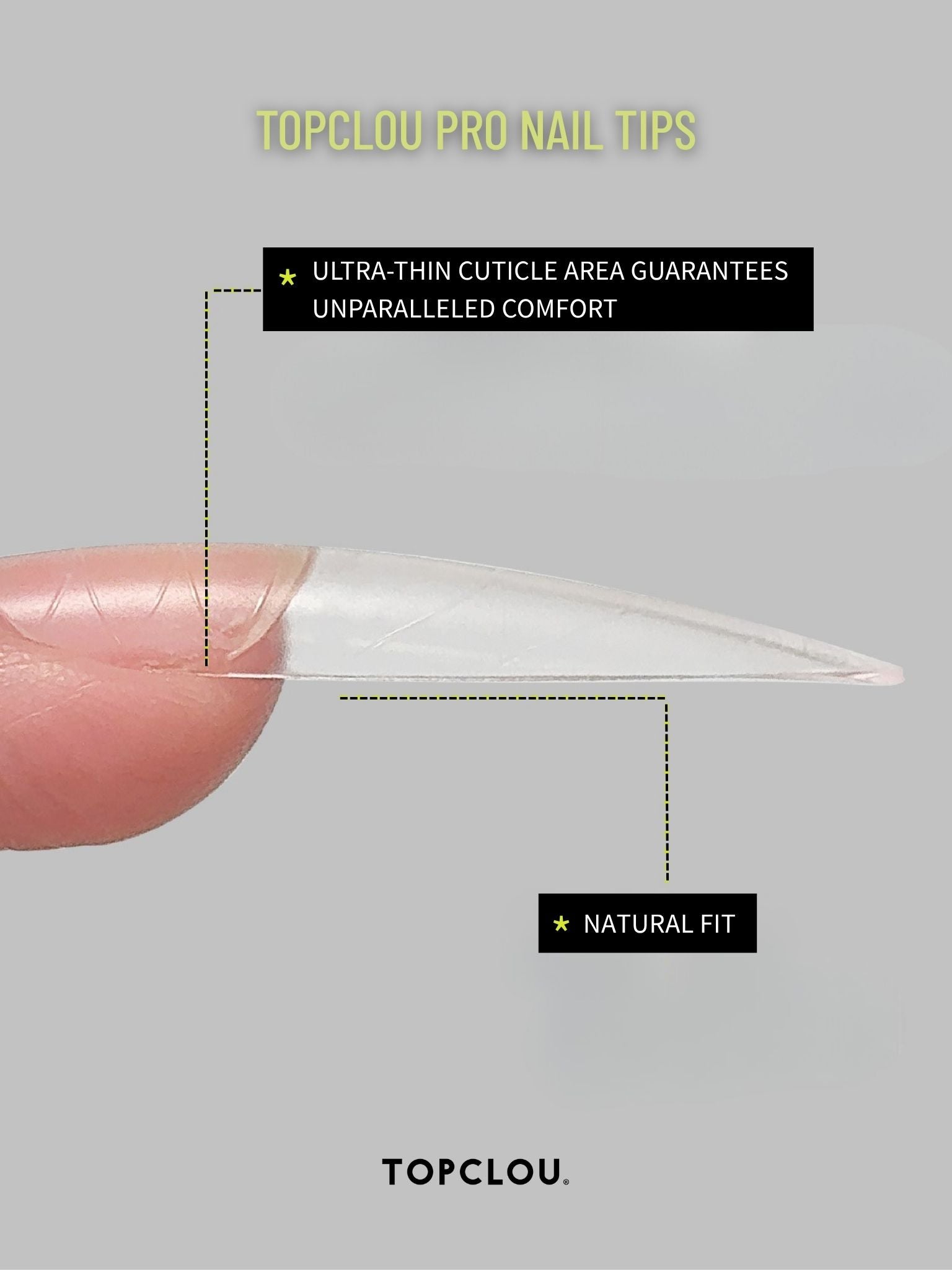 Topclou Nailhaus TOPCLOU Pro Nail Tips