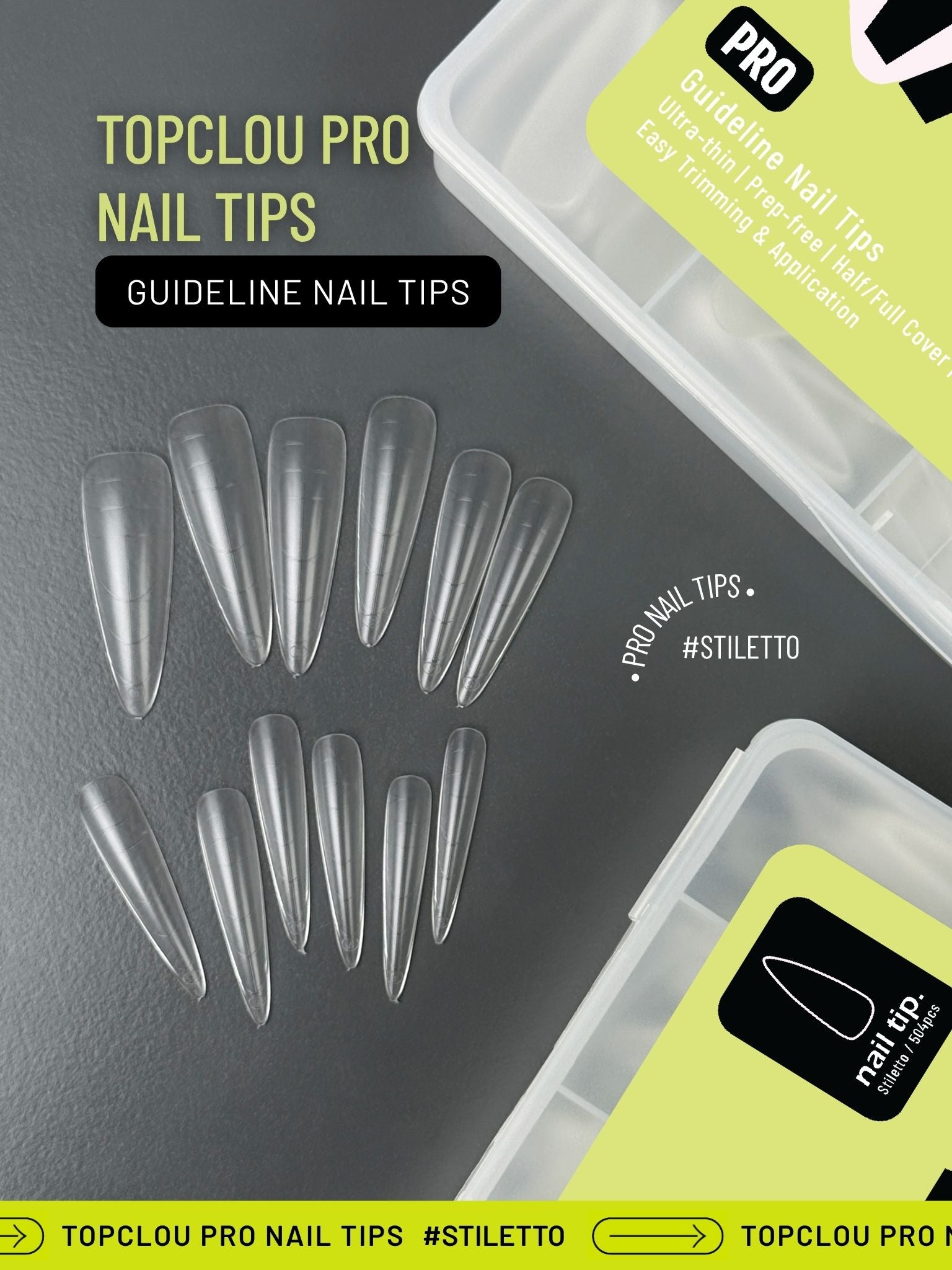 Topclou Nailhaus TOPCLOU Pro Nail Tips