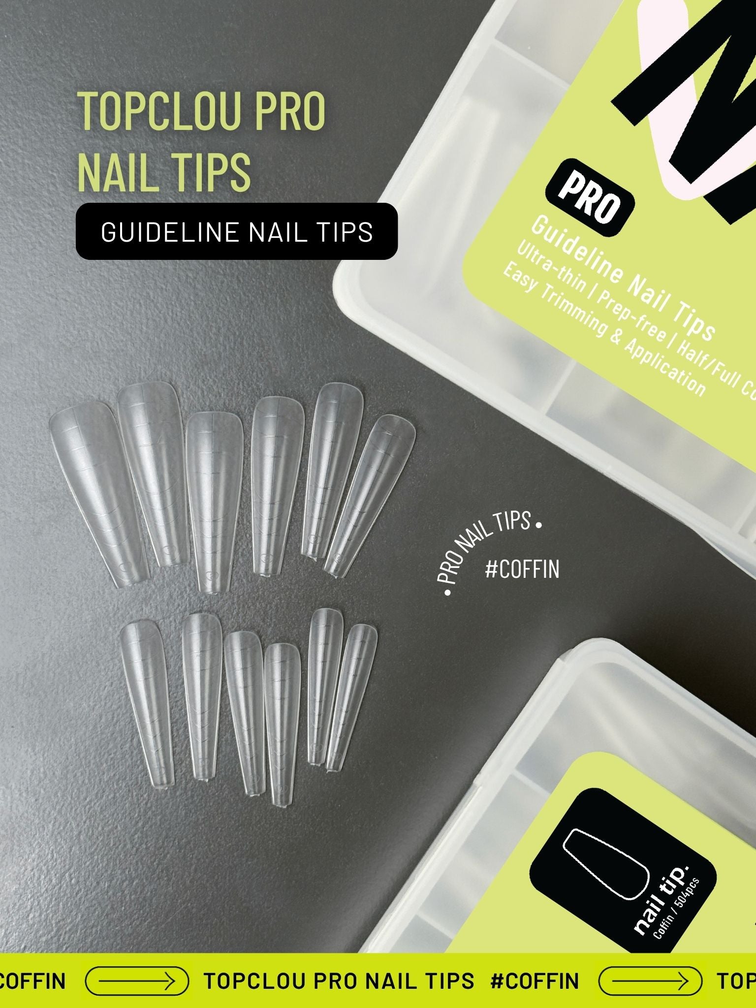 Topclou Nailhaus TOPCLOU Pro Nail Tips