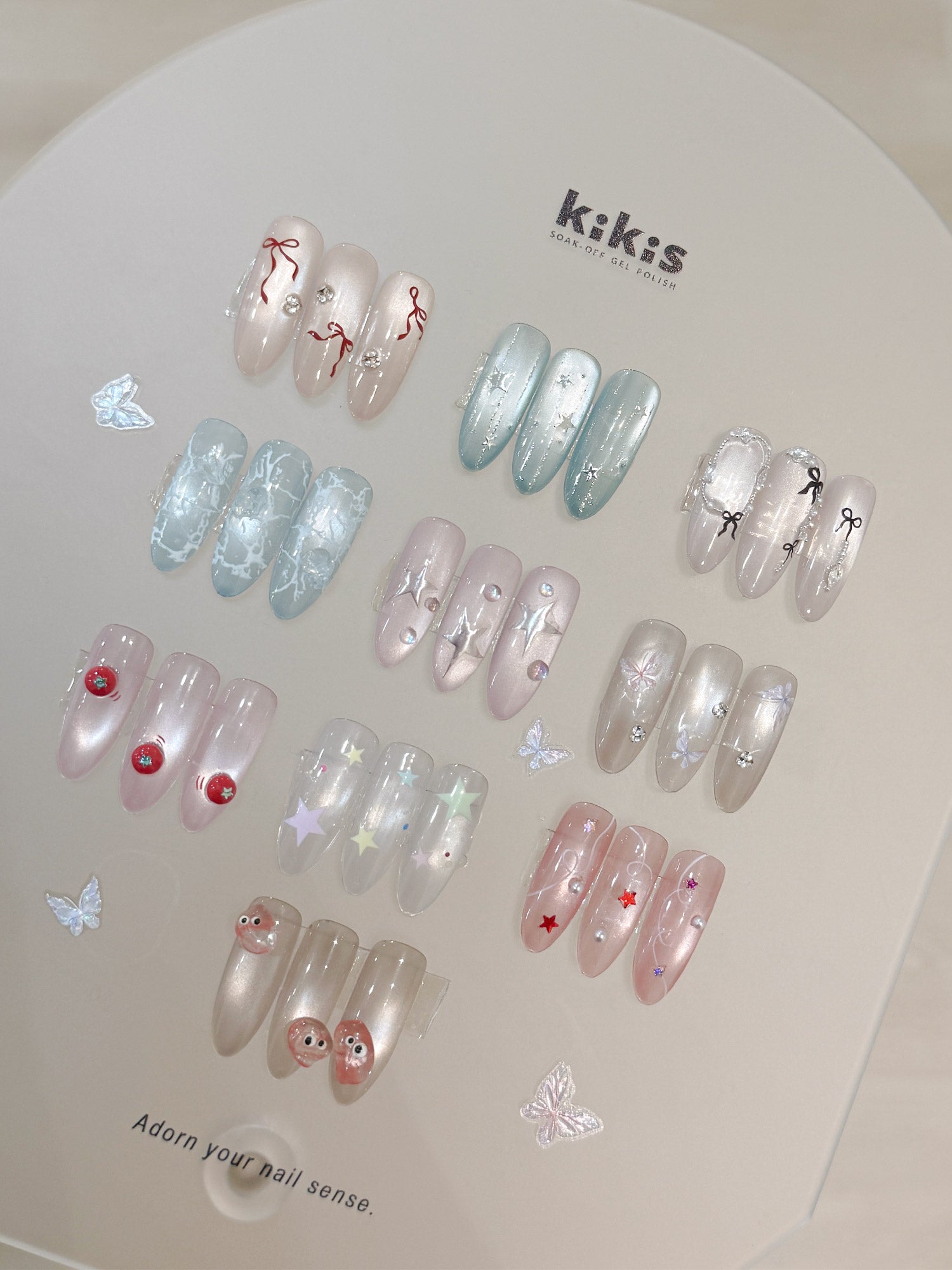 Topclou Nailhaus KIKIS Oh My Gloss Cat Eye Collection (10)