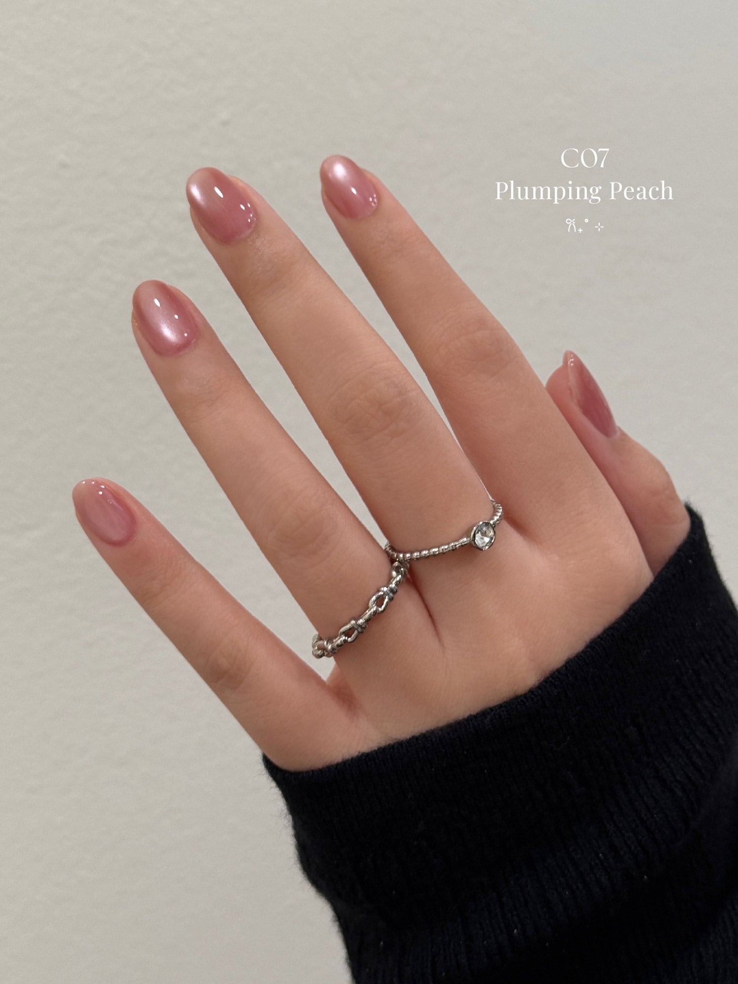 Topclou Nailhaus KIKIS C07 Plumping Peach