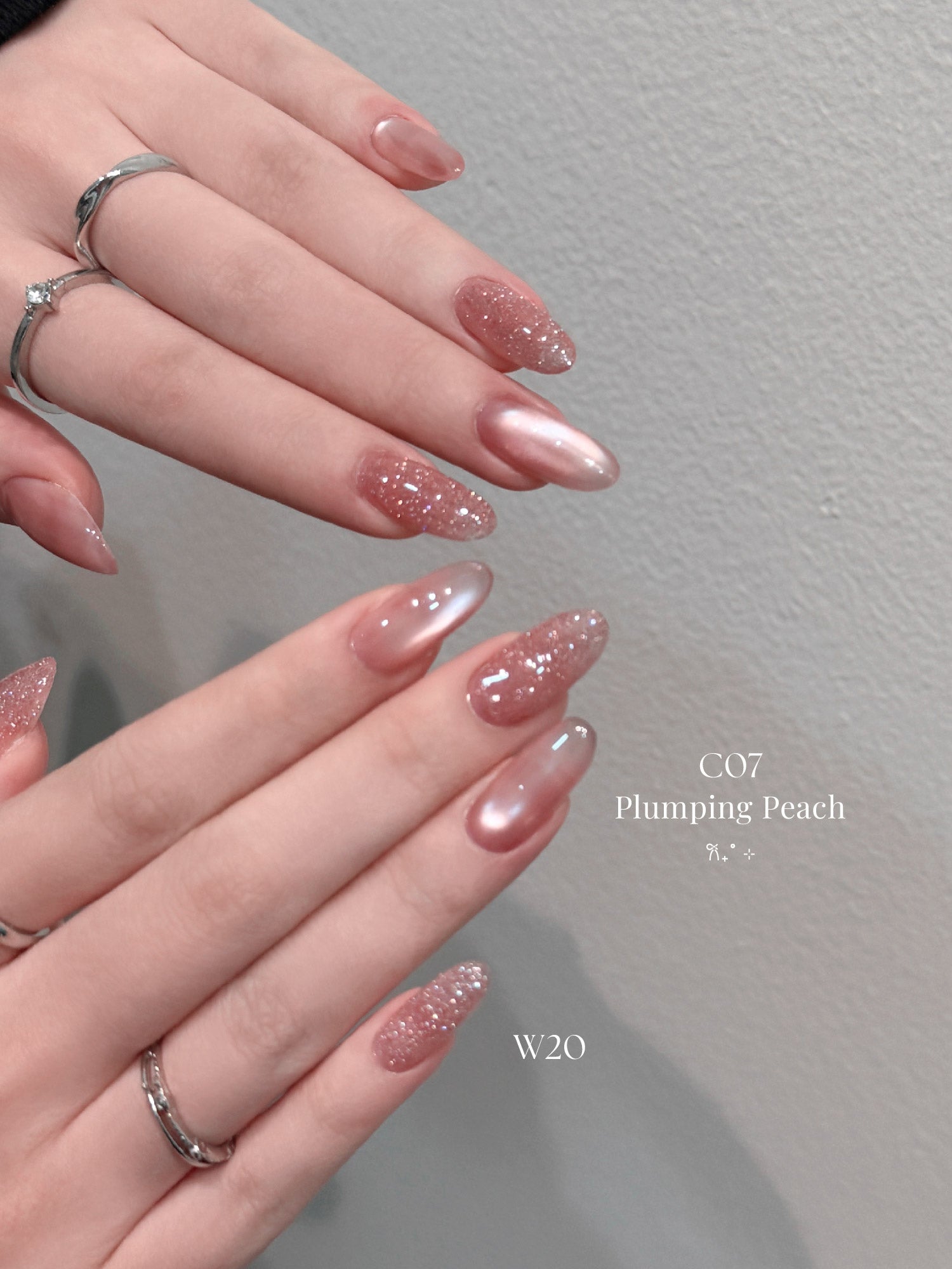 Topclou Nailhaus KIKIS C07 Plumping Peach