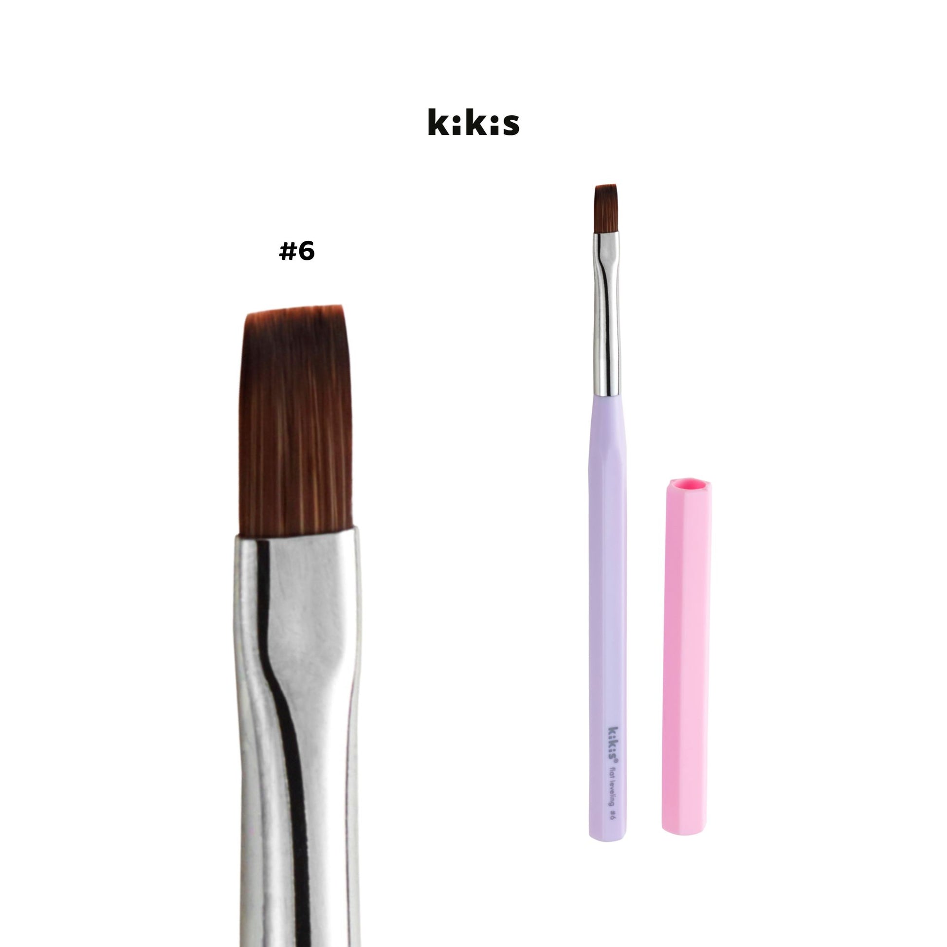Topclou Nailhaus KIKIS #06 Flat Leveling Brush