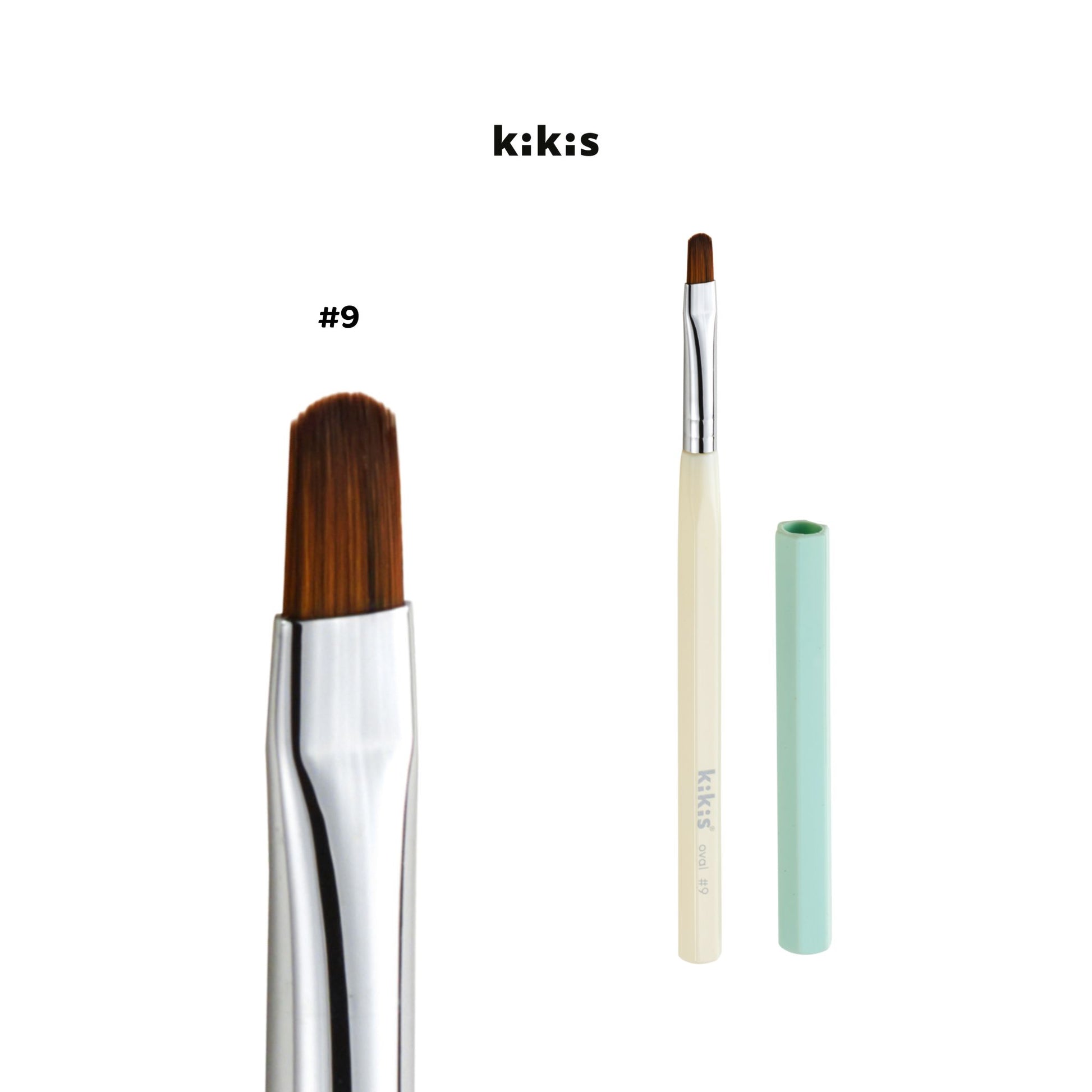 Topclou Nailhaus KIKIS #09 Oval Color Gel Brush