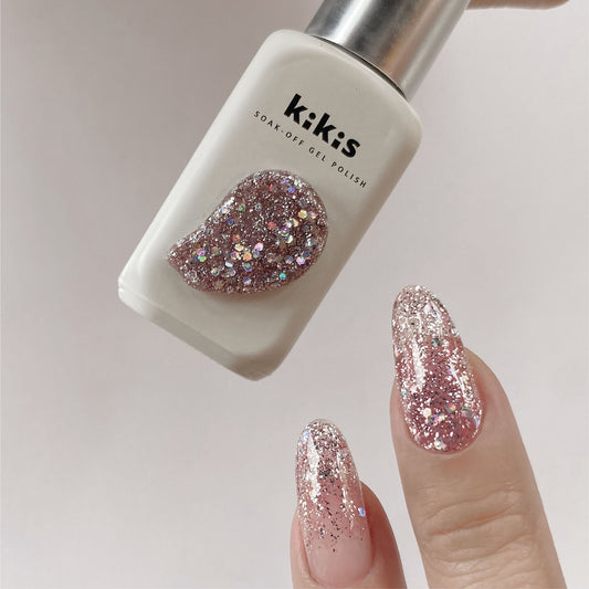 Topclou Nailhaus KIKIS K03 Rose Glitter