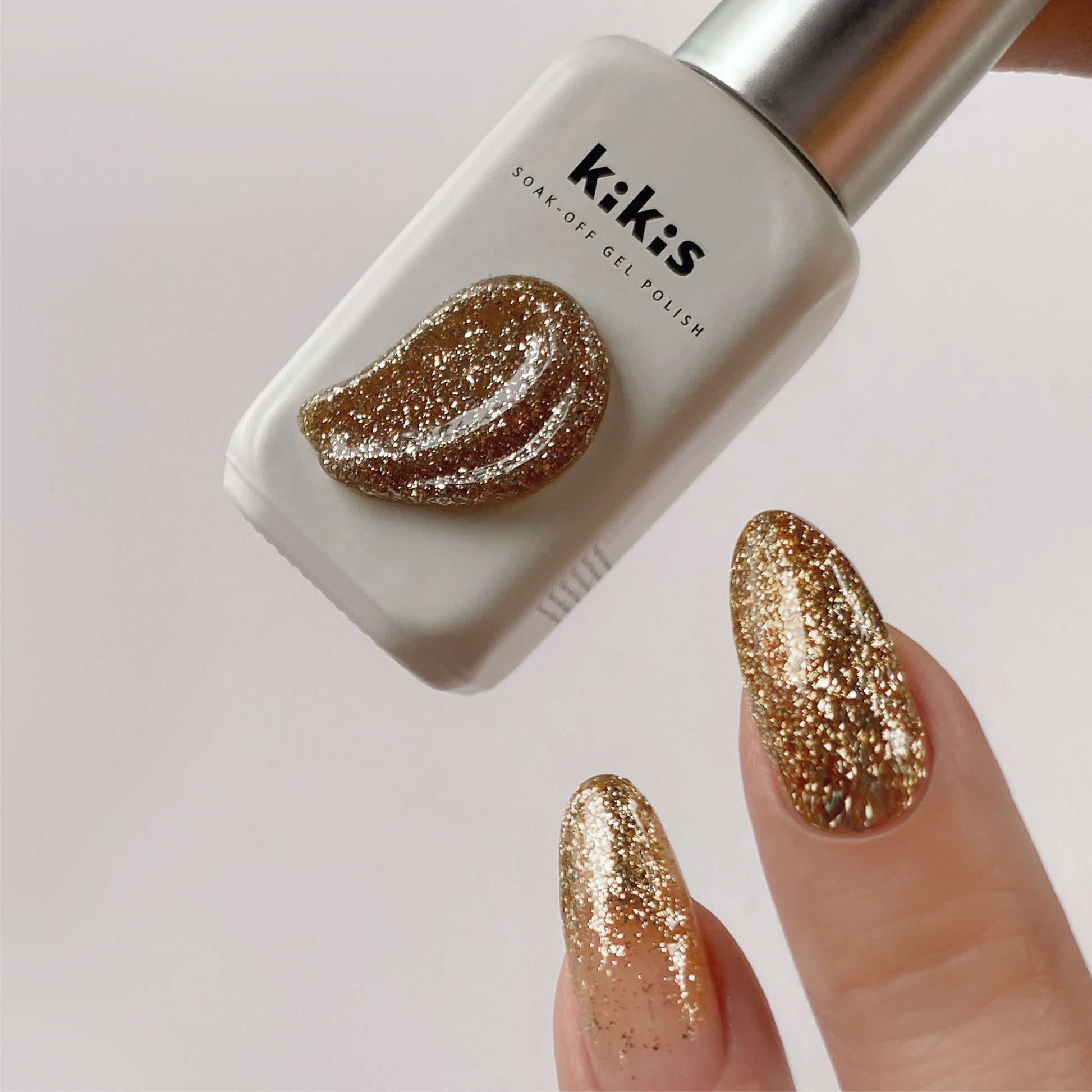 Topclou Nailhaus KIKIS K07 Gold Glitter