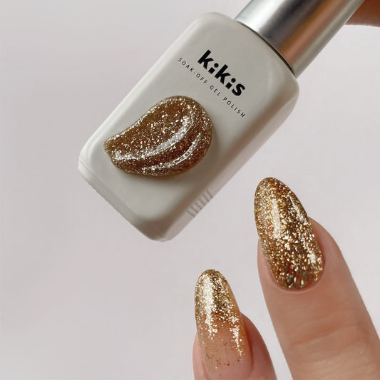 Topclou Nailhaus KIKIS K07 Gold Glitter