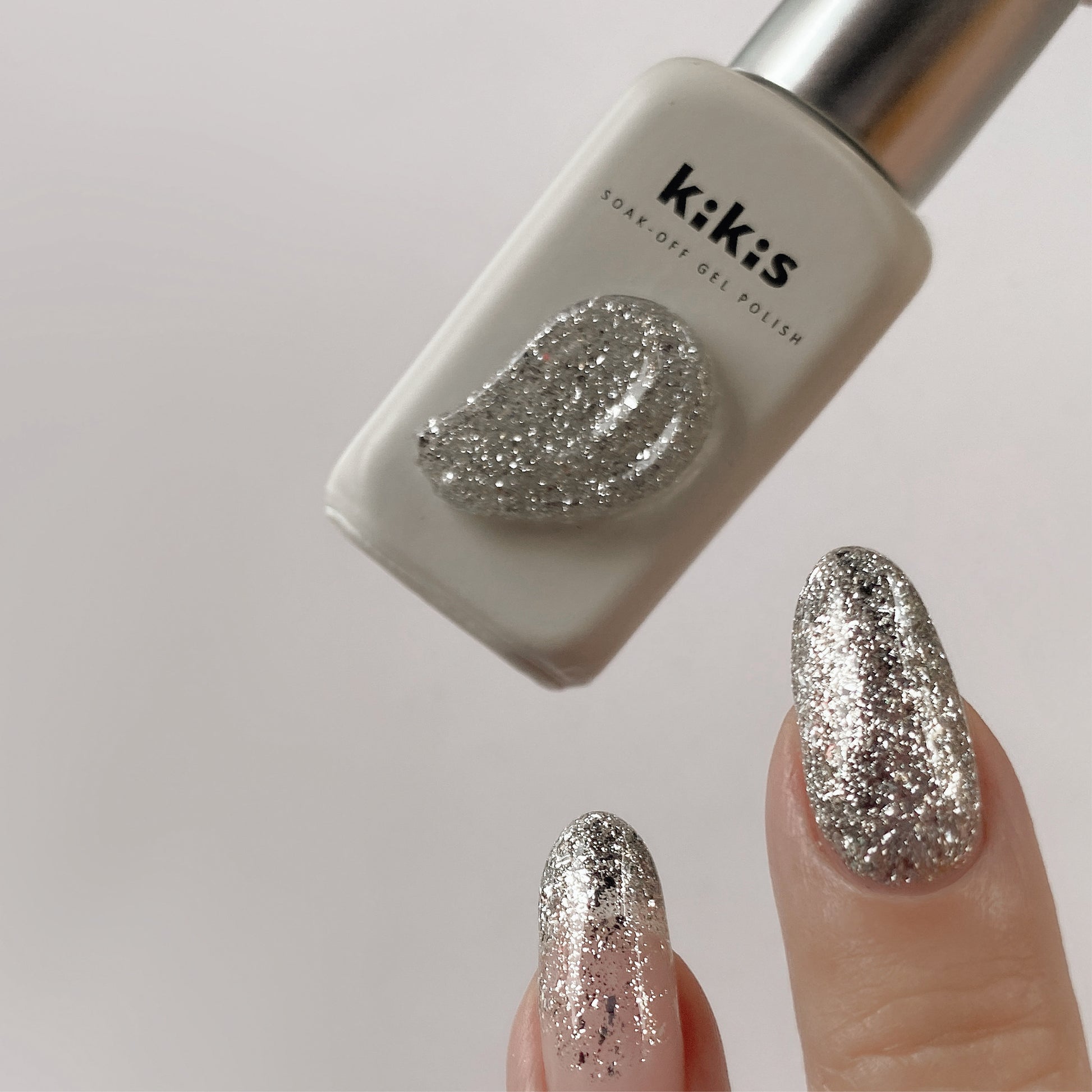 Topclou Nailhaus KIKIS K08 Platinum Glitter