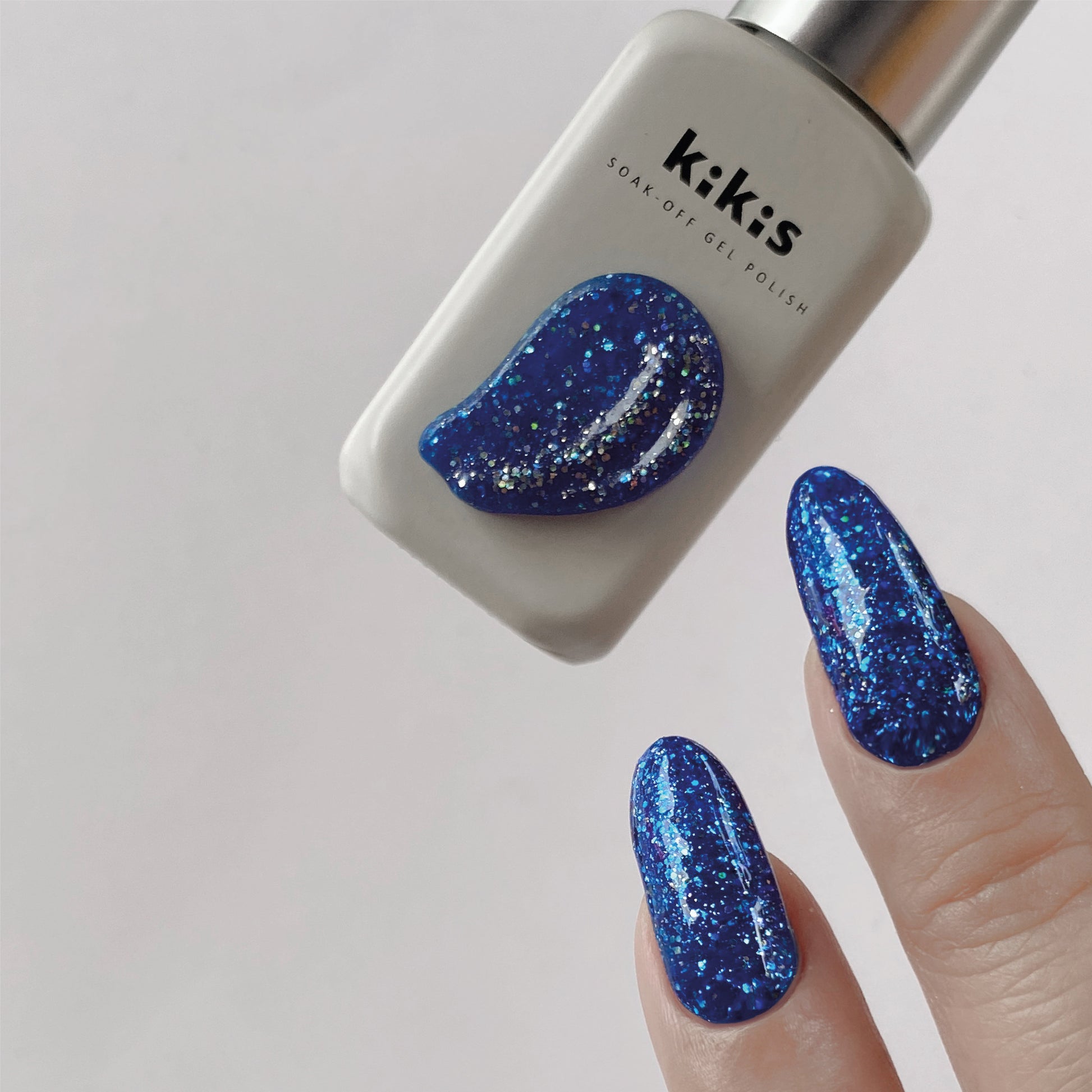 Topclou Nailhaus KIKIS K11 Blue Diamond Glitter