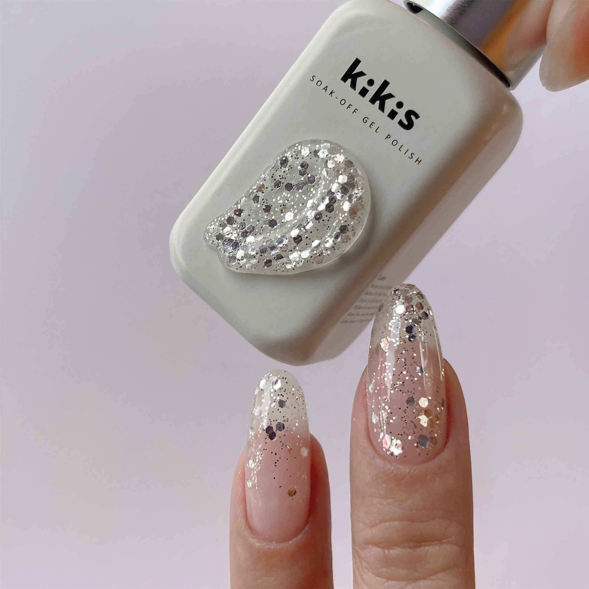 Topclou Nailhaus KIKIS K24 Silver Glitter