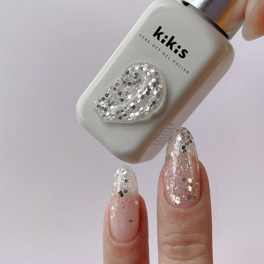 Topclou Nailhaus KIKIS K24 Silver Glitter