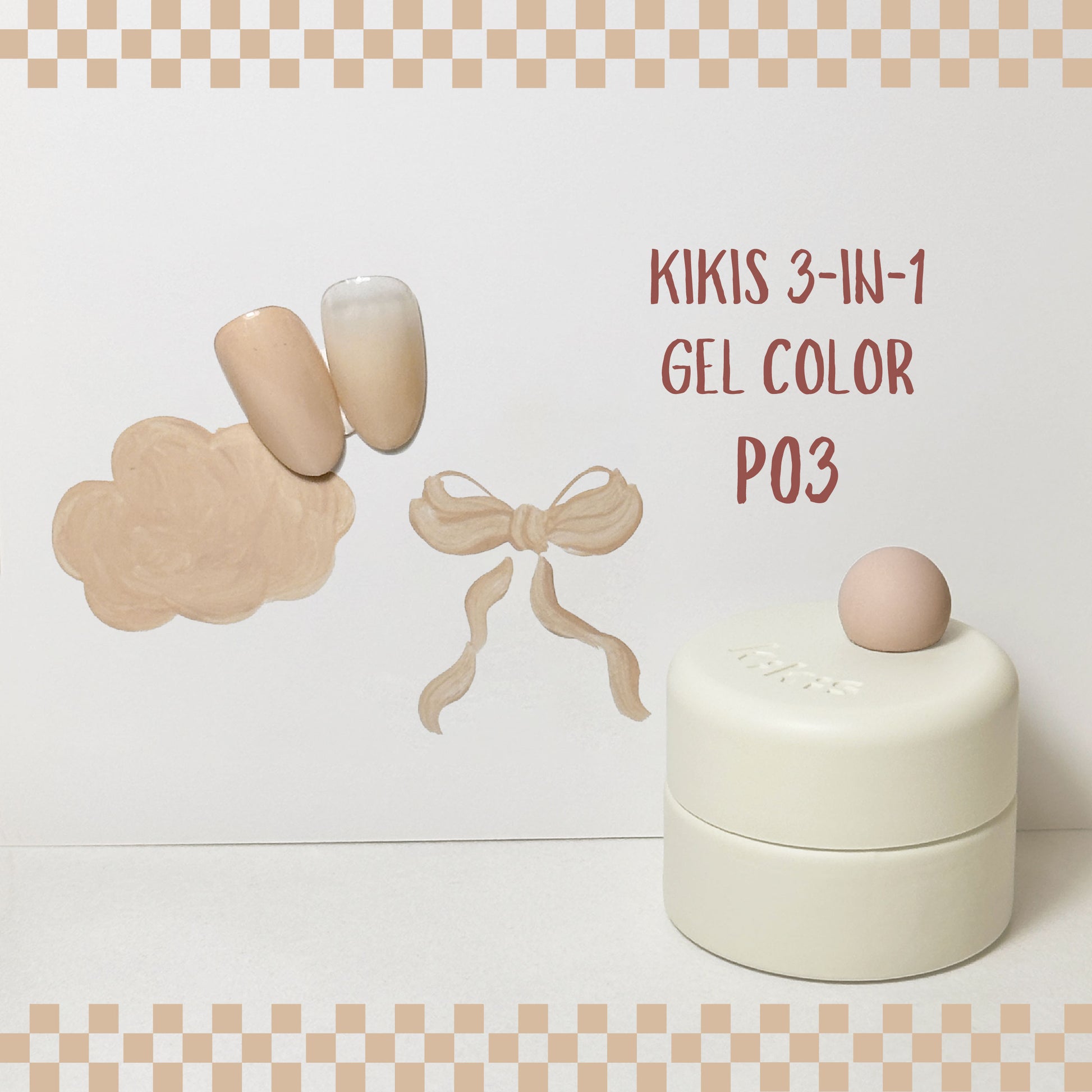 Topclou Nailhaus KIKIS 3-in-1 Solid Gel P03