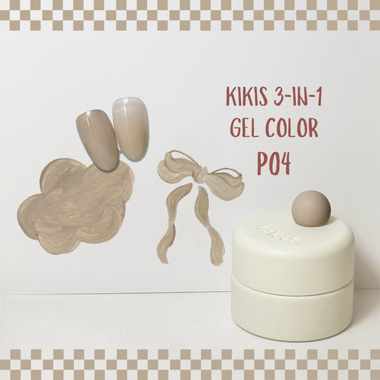 Topclou Nailhaus KIKIS 3-in-1 Solid Gel P04