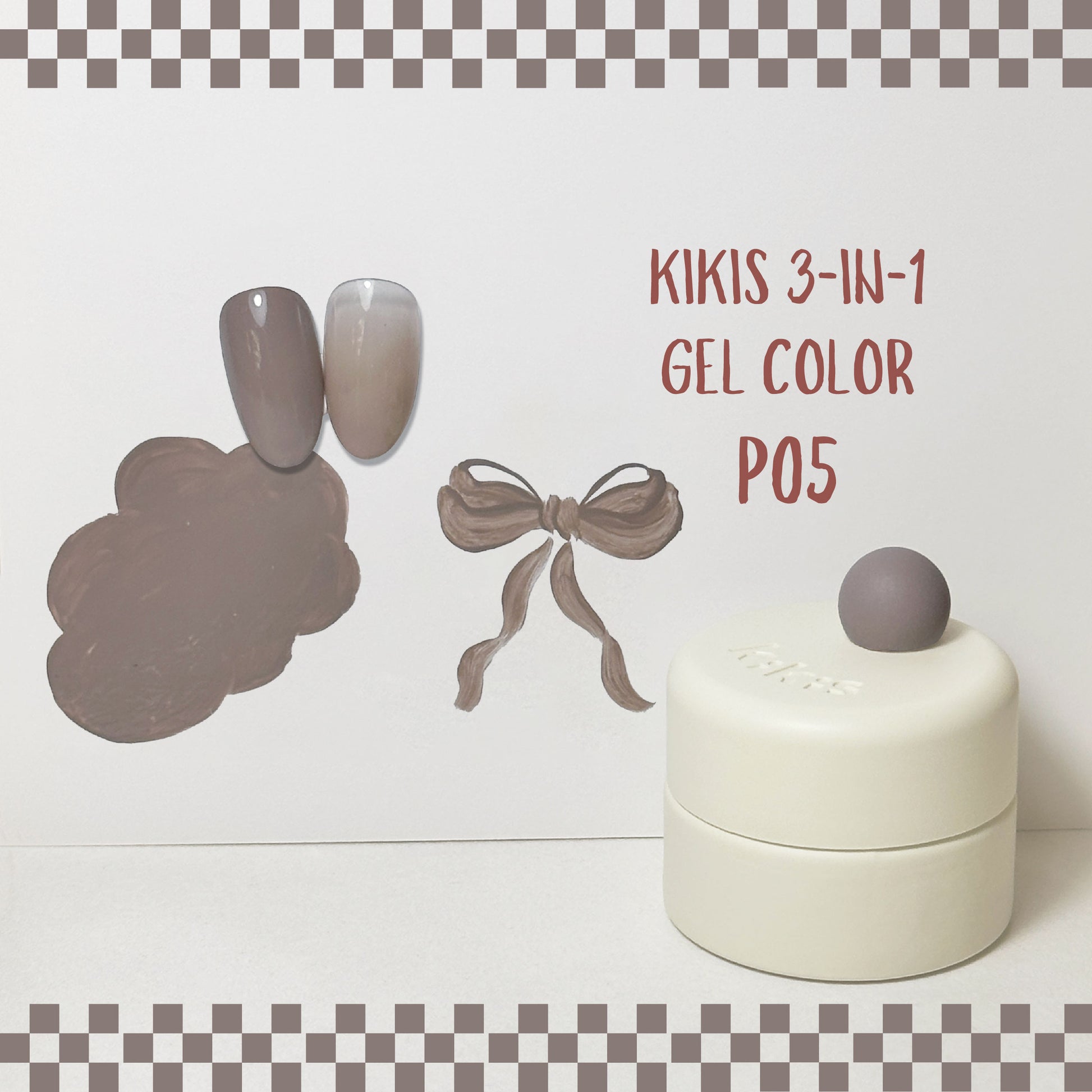 Topclou Nailhaus KIKIS 3-in-1 Solid Gel P05