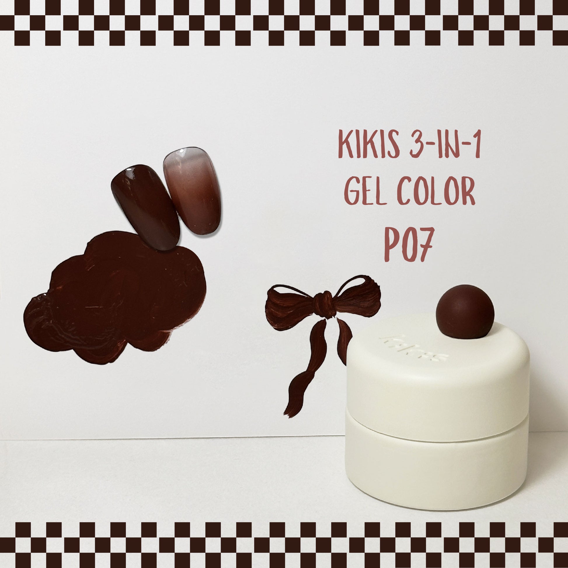 Topclou Nailhaus KIKIS 3-in-1 Solid Gel P07