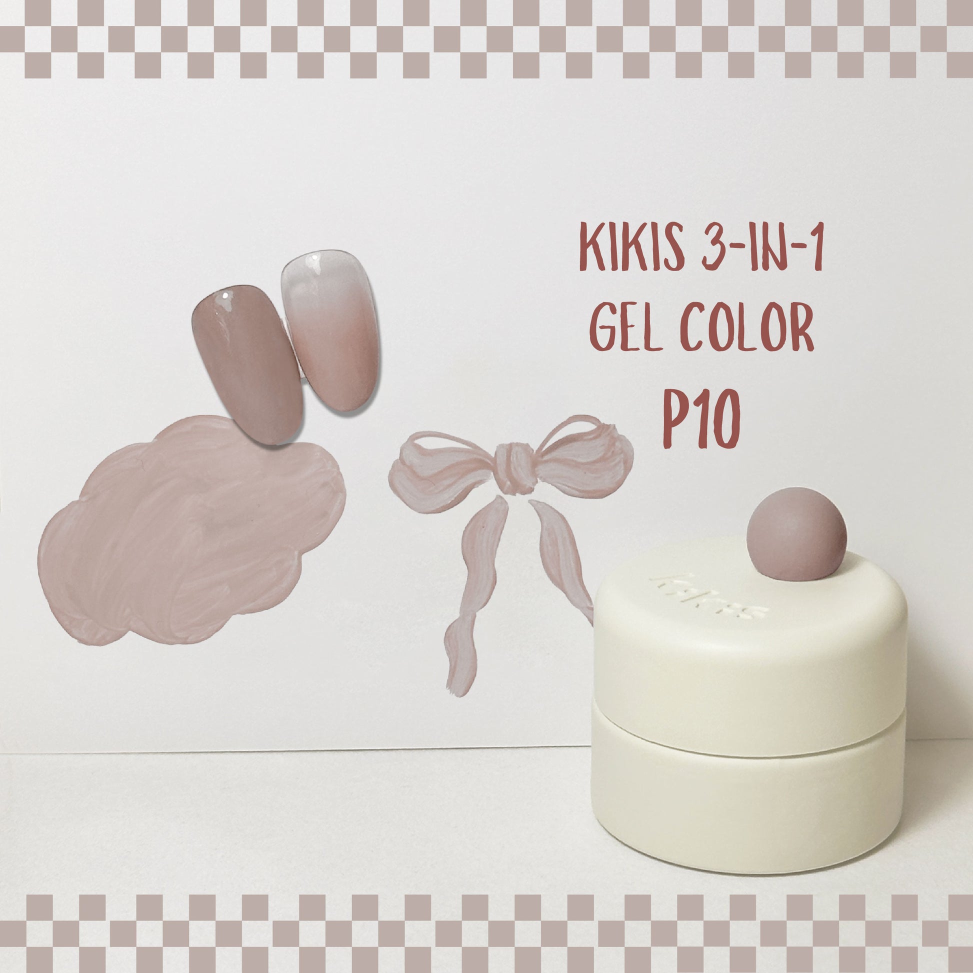 Topclou Nailhaus KIKIS 3-in-1 Solid Gel P10