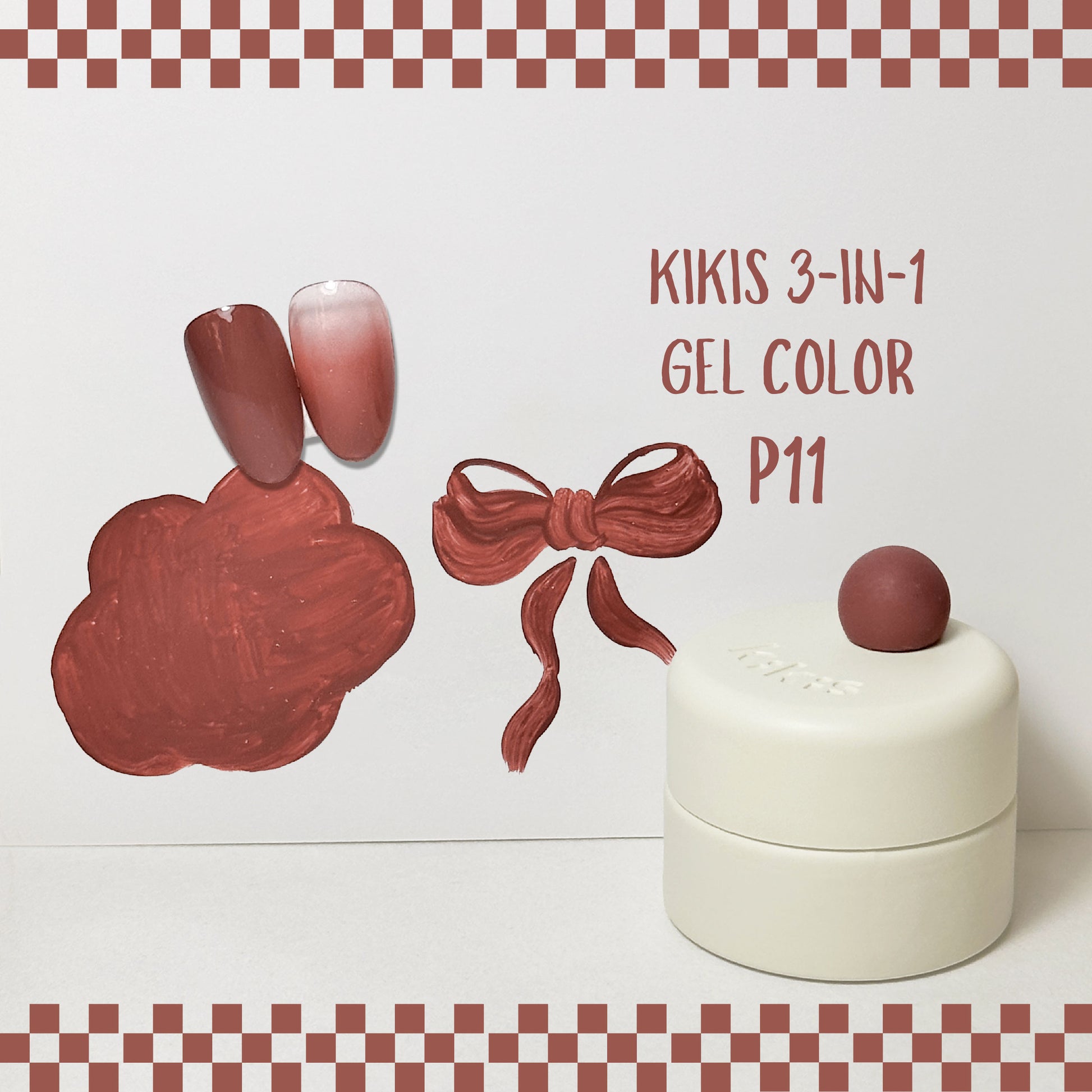 Topclou Nailhaus KIKIS 3-in-1 Solid Gel P11