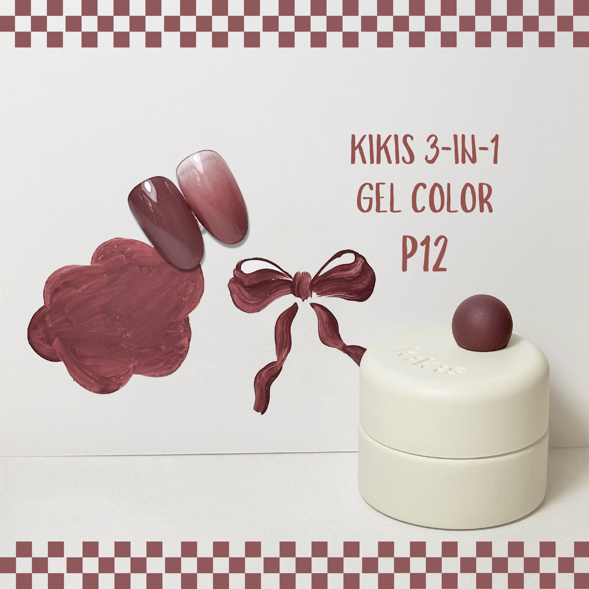 Topclou Nailhaus KIKIS 3-in-1 Solid Gel P12