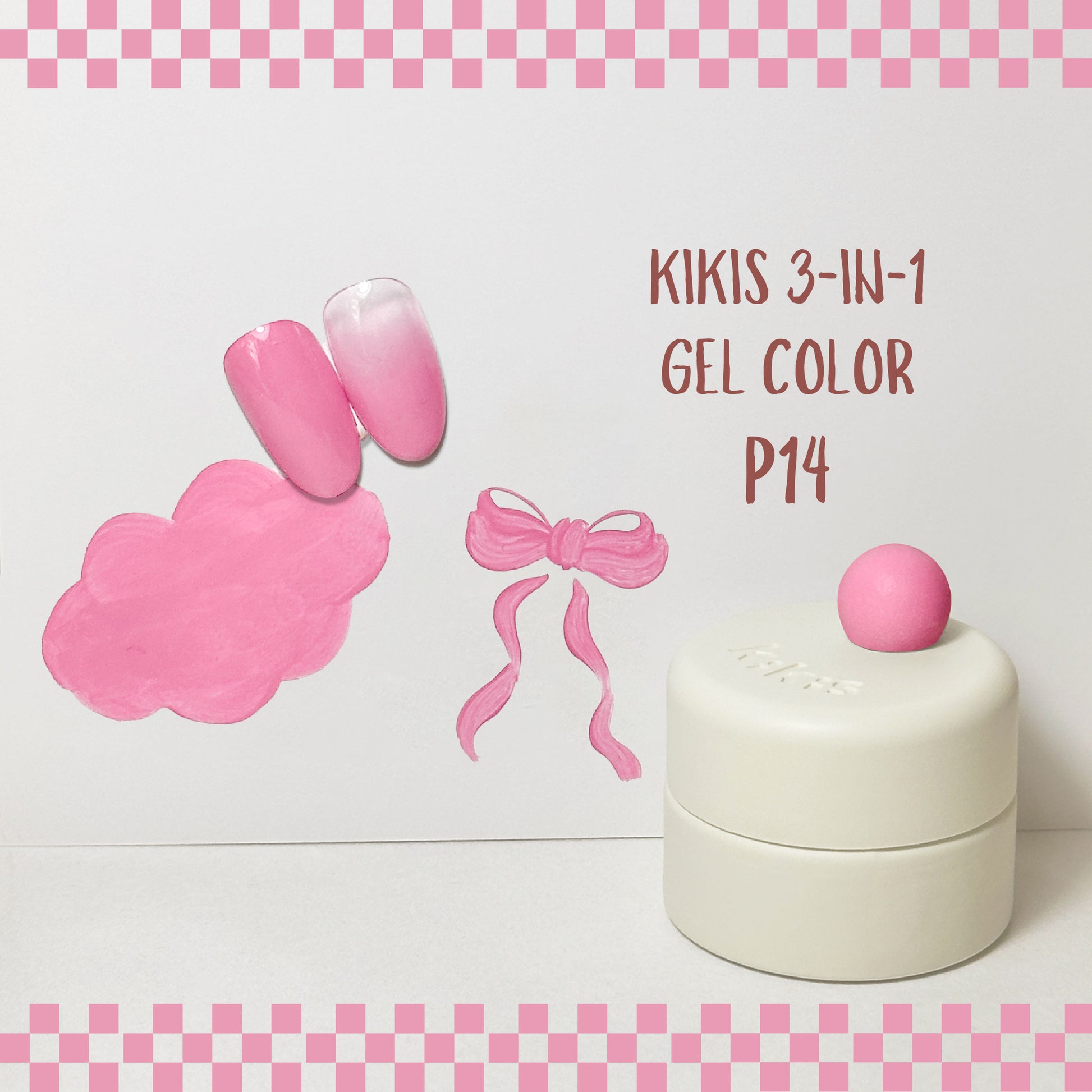 Topclou Nailhaus KIKIS 3-in-1 Solid Gel P14