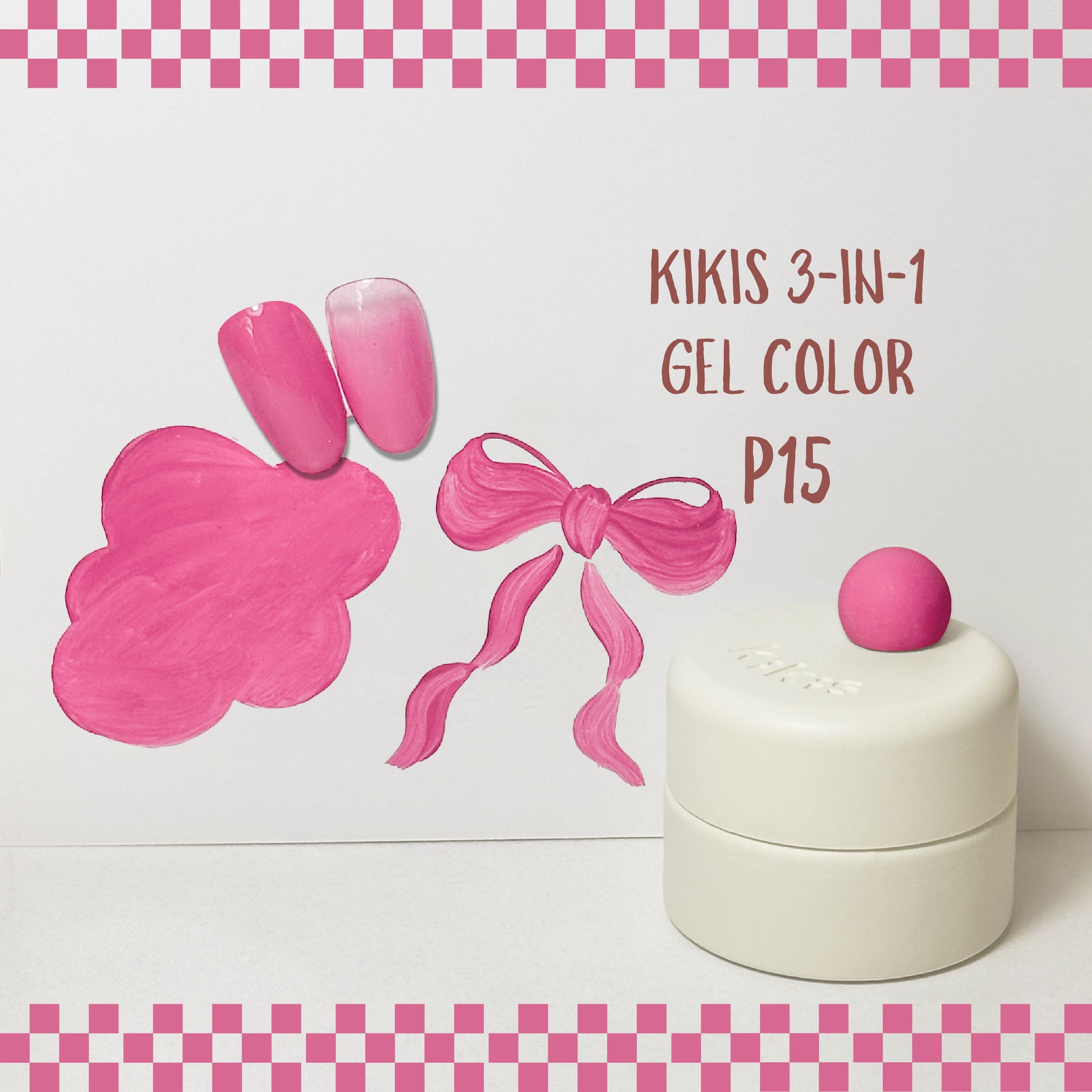 Topclou Nailhaus KIKIS 3-in-1 Solid Gel P15