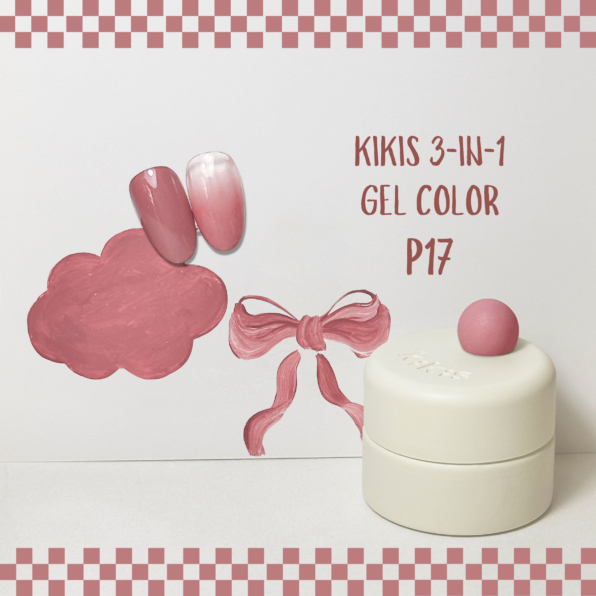 Topclou Nailhaus KIKIS 3-in-1 Solid Gel P17