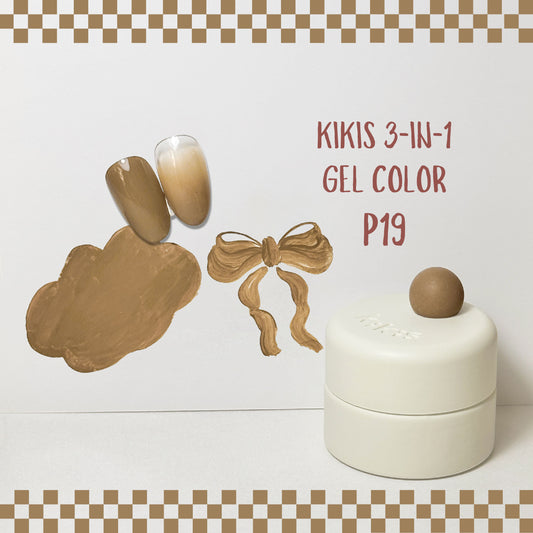 Topclou Nailhaus KIKIS 3-in-1 Solid Gel P19