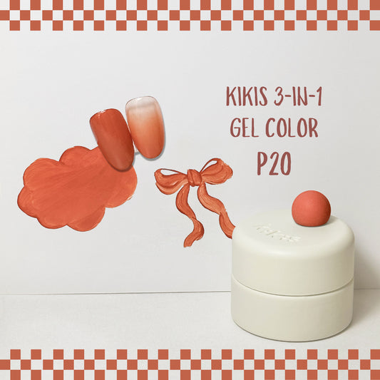 Topclou Nailhaus KIKIS 3-in-1 Solid Gel P20