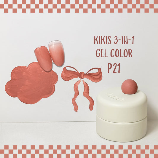 Topclou Nailhaus KIKIS 3-in-1 Solid Gel P21
