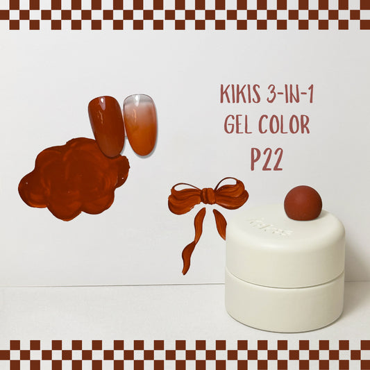 Topclou Nailhaus KIKIS 3-in-1 Solid Gel P22