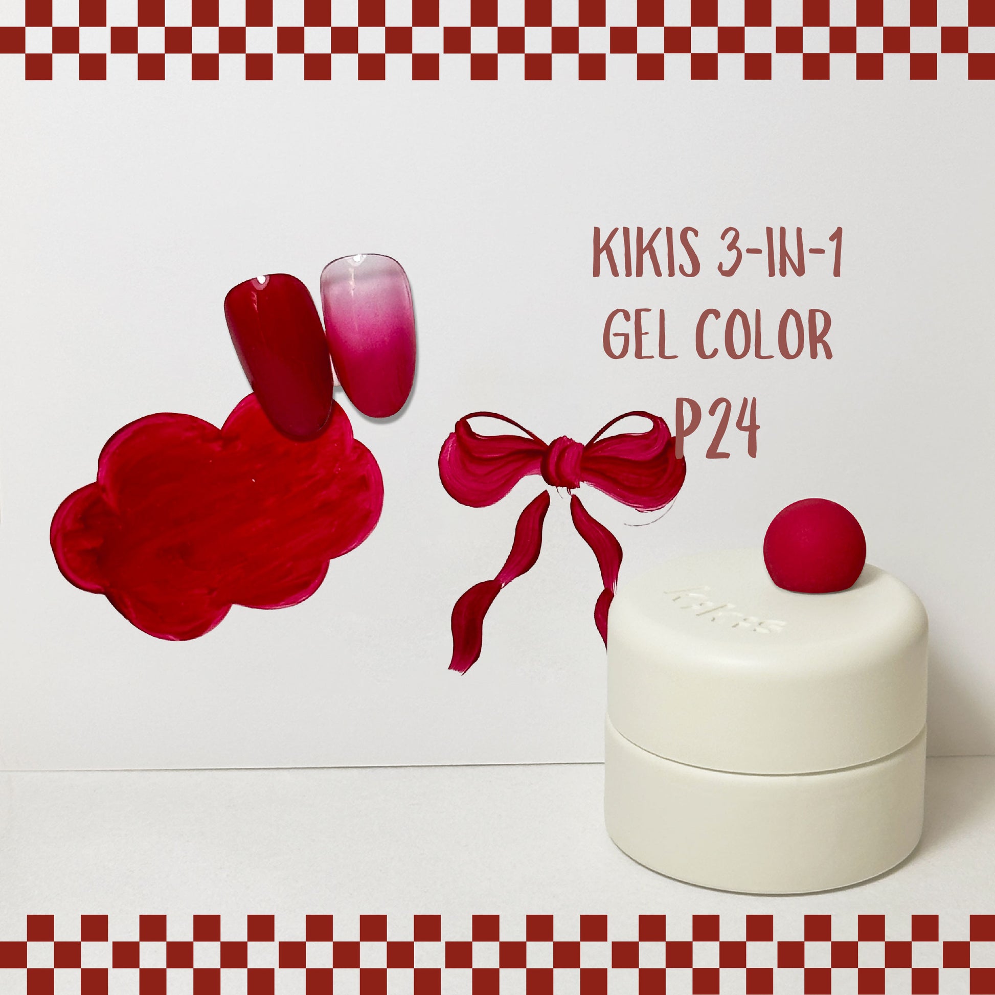 Topclou Nailhaus KIKIS 3-in-1 Solid Gel P24