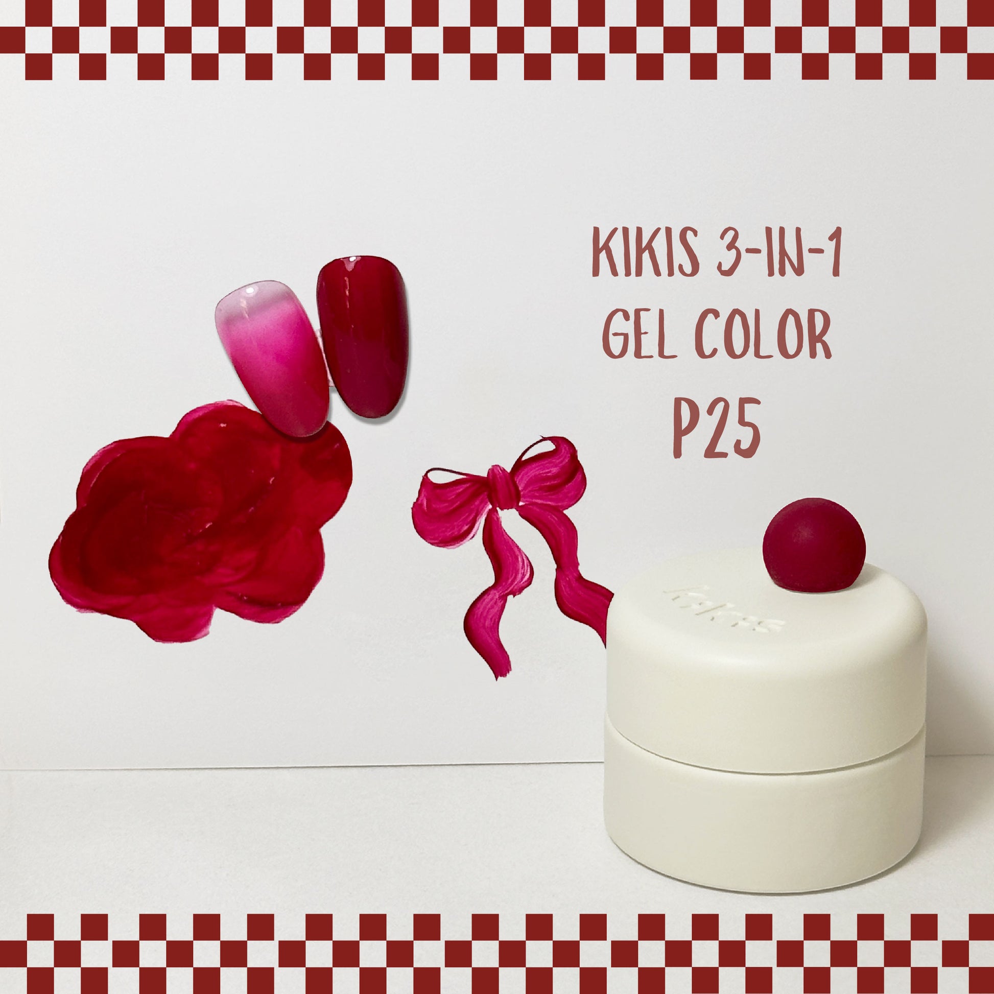 Topclou Nailhaus KIKIS 3-in-1 Solid Gel P25