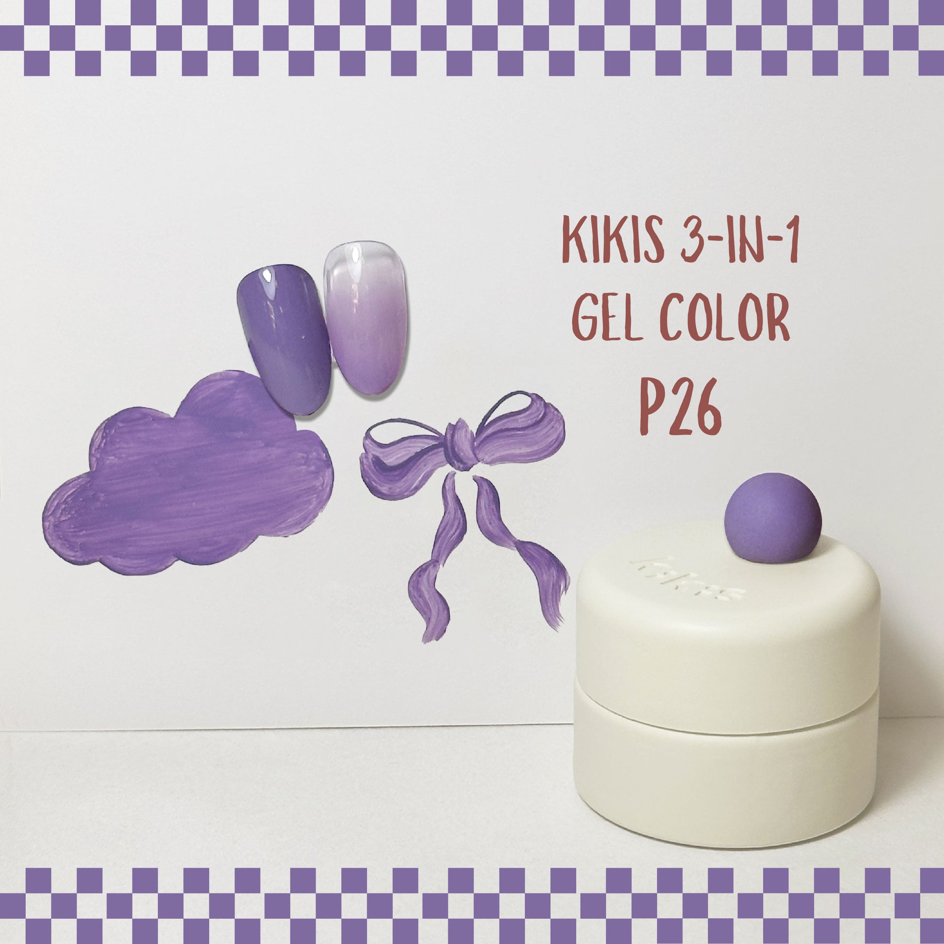 Topclou Nailhaus KIKIS 3-in-1 Solid Gel P26