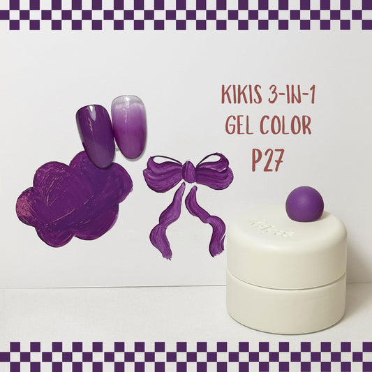 Topclou Nailhaus KIKIS 3-in-1 Solid Gel P27