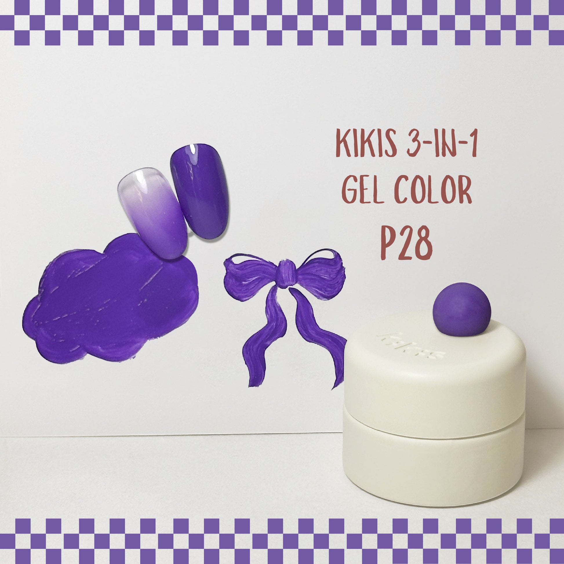 Topclou Nailhaus KIKIS 3-in-1 Solid Gel P28