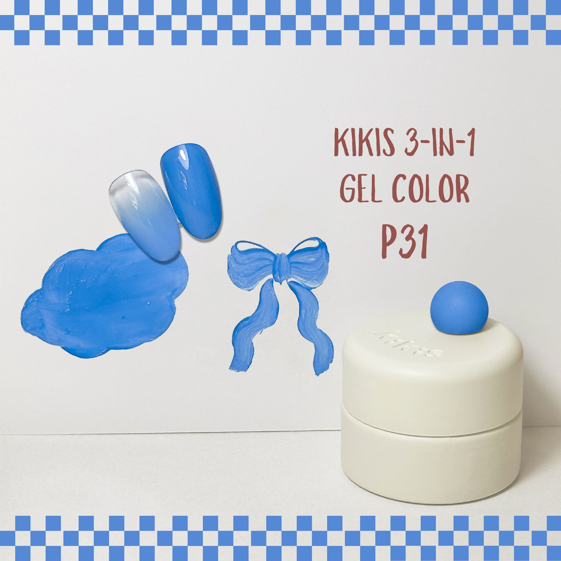 Topclou Nailhaus KIKIS 3-in-1 Solid Gel P31