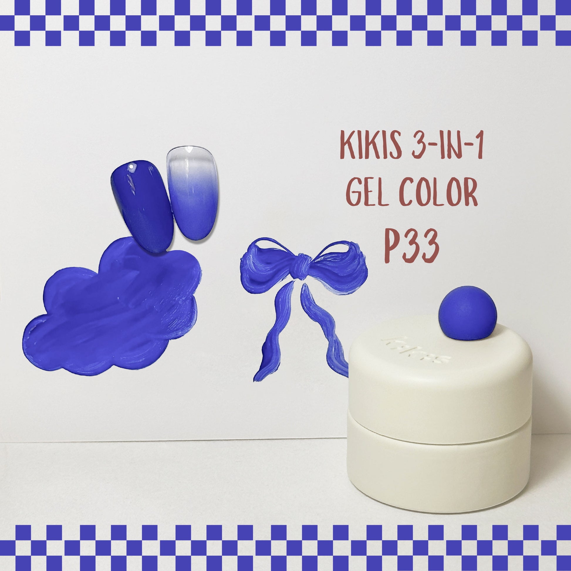 Topclou Nailhaus KIKIS 3-in-1 Solid Gel P33
