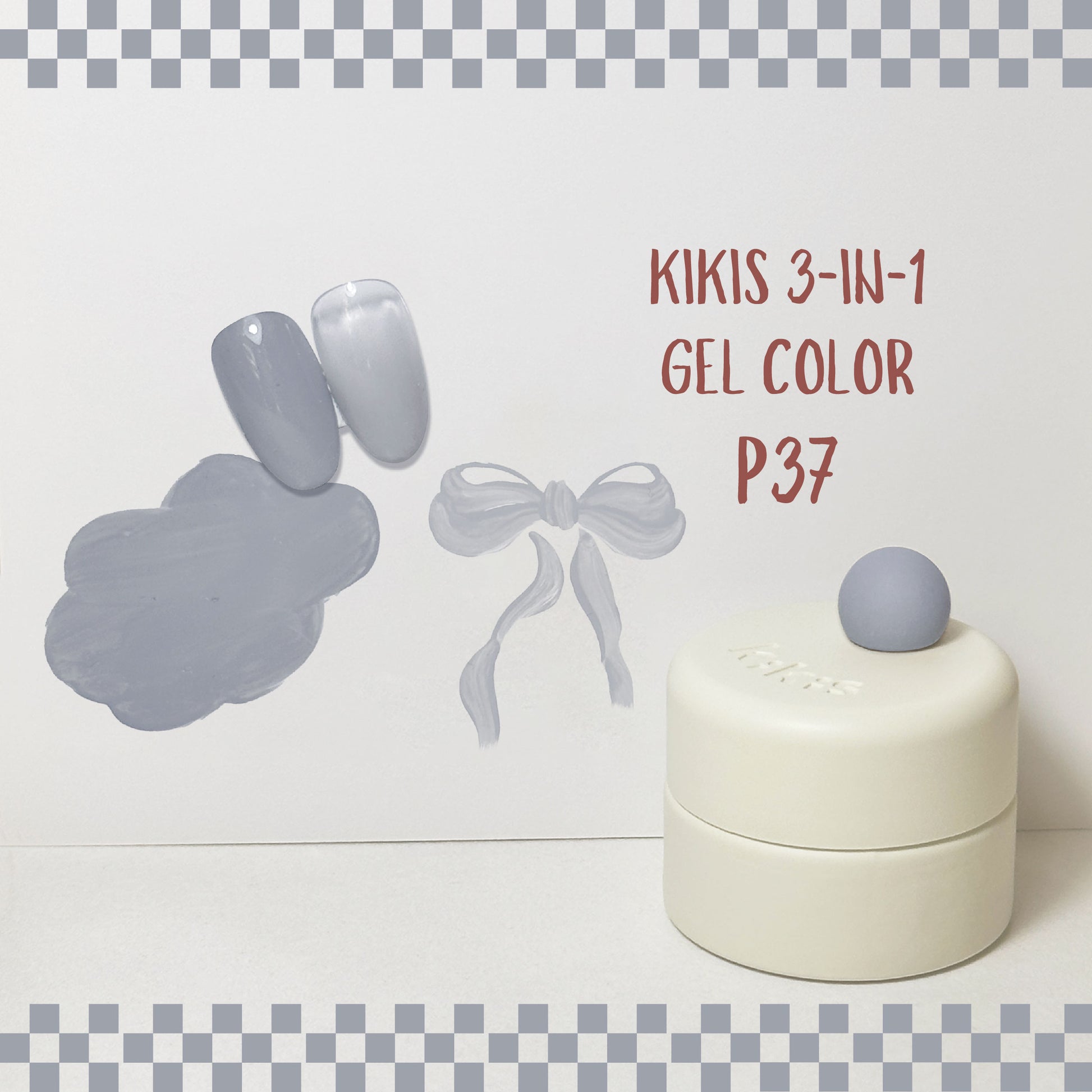 Topclou Nailhaus KIKIS 3-in-1 Solid Gel P37