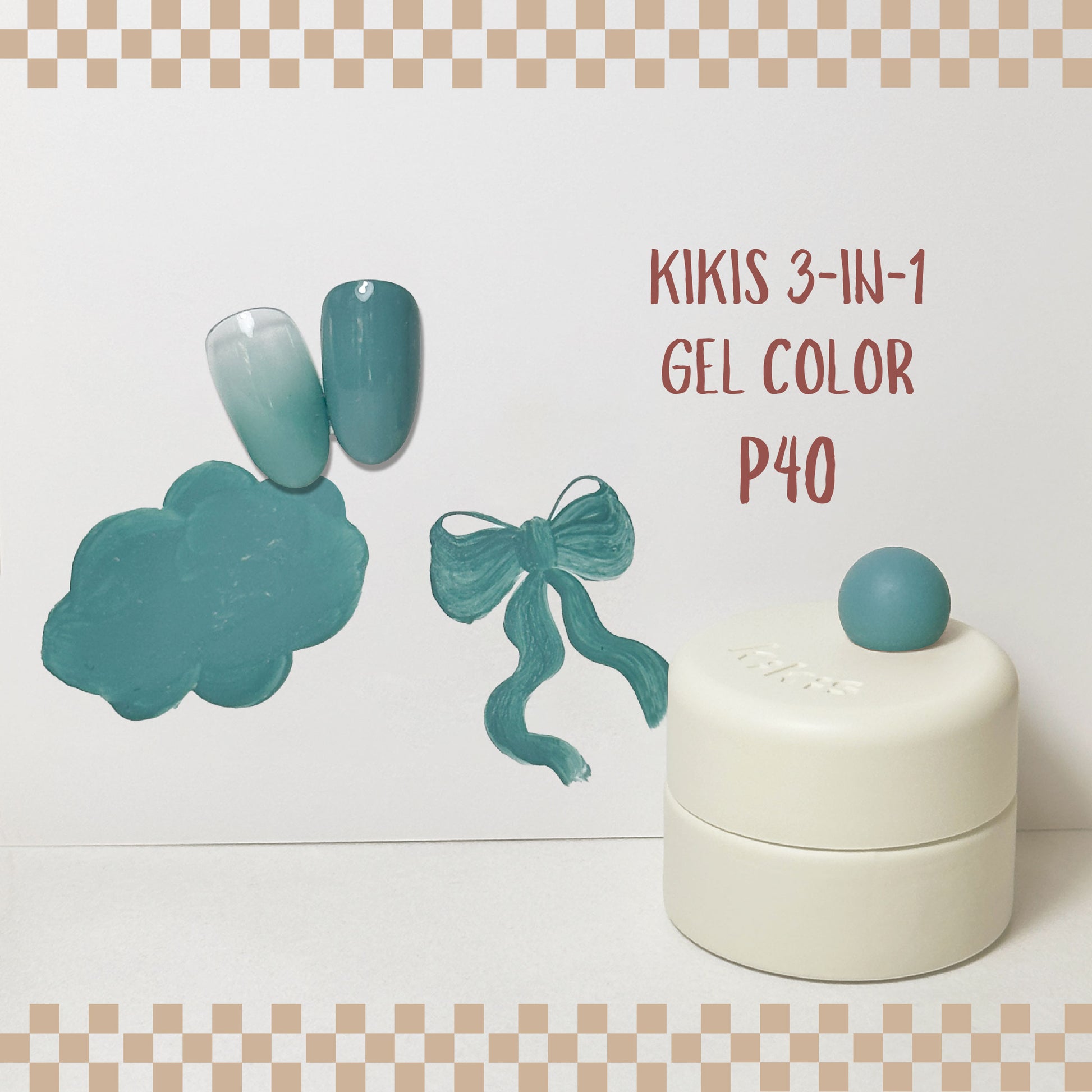 Topclou Nailhaus KIKIS 3-in-1 Solid Gel P40