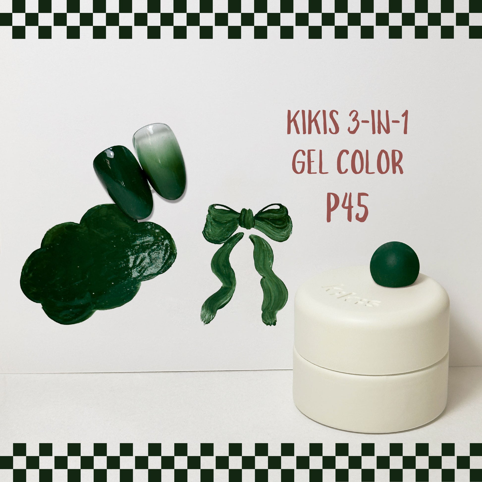 Topclou Nailhaus KIKIS 3-in-1 Solid Gel P45