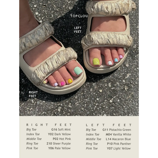 Topclou Nailhaus TOPCLOU Y07 Light Yellow