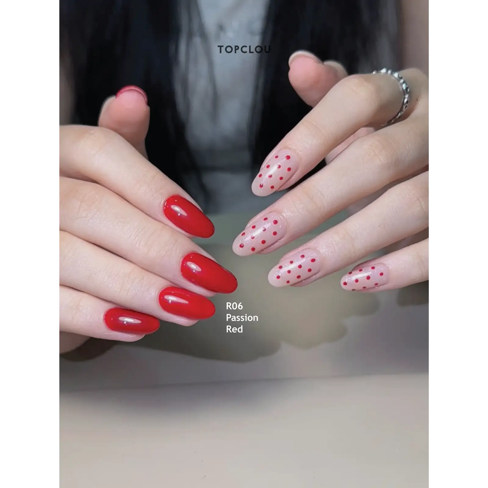 Topclou Nailhaus TOPCLOU R06 Passion Red