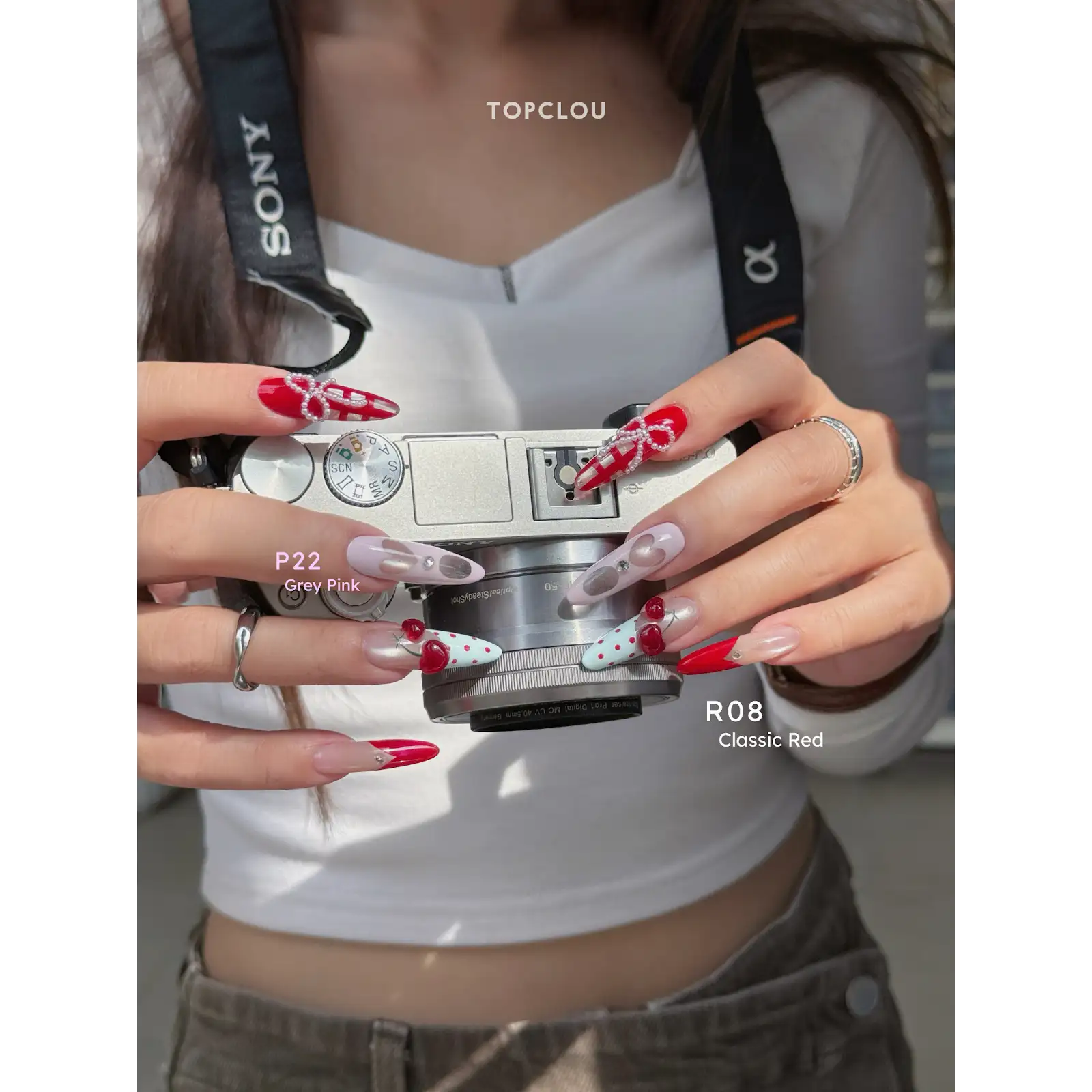 Topclou Nailhaus TOPCLOU R08 Classic Red