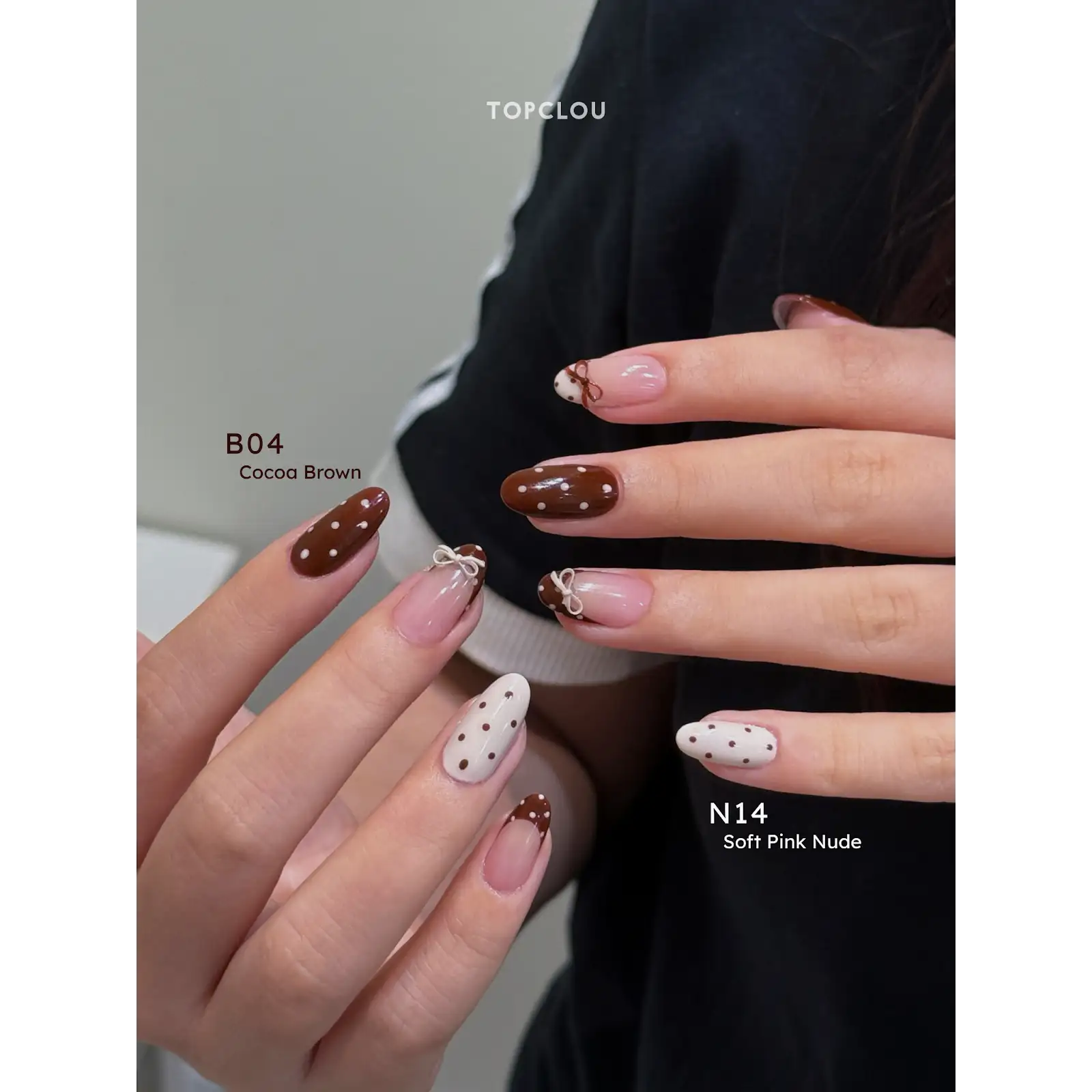 Topclou Nailhaus TOPCLOU B04 Cocoa Brown
